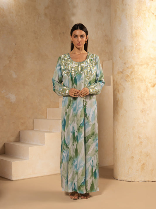 Azure Meadows Mukhawara Abaya Telal Femina 